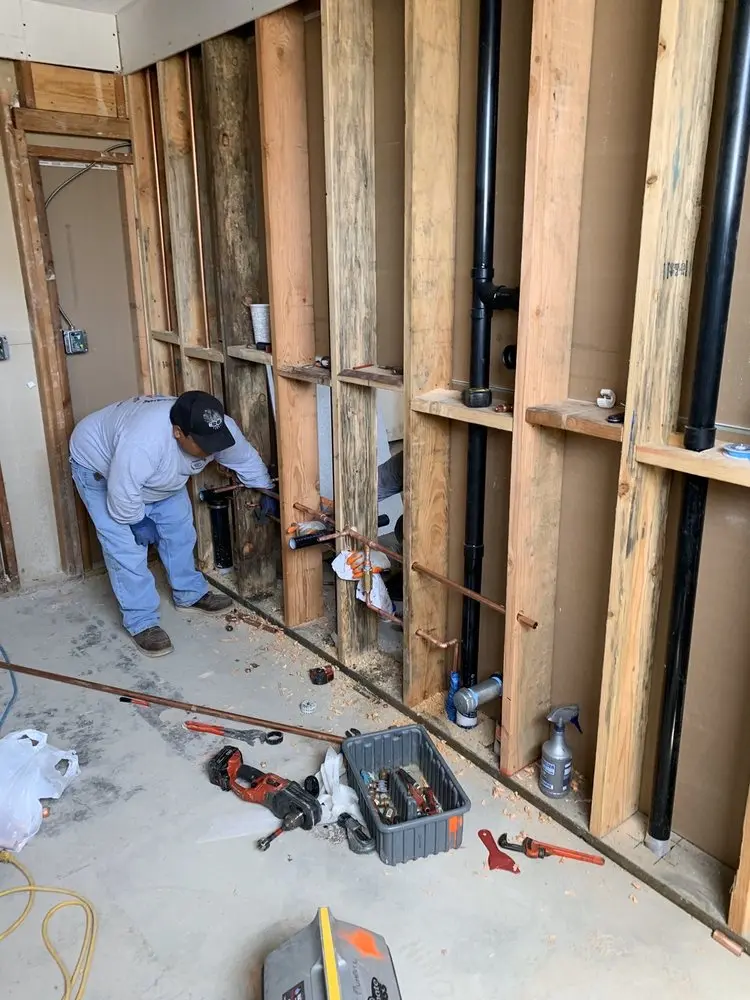 Commercial rough-in plumbing for Gas Line Repair in Crescent Beach
